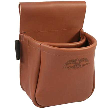 Trap/Skeet Shooter Top Grain Leather Shell Bag