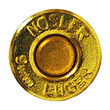 Nosler Assured Stopping Power 9mm Luger 147 Grain Match Grade Jacketed Hollow Point 20 Rounds
