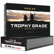 Nosler Winchester Short Mag AccuBond Trophy Grade Defense Ammo
