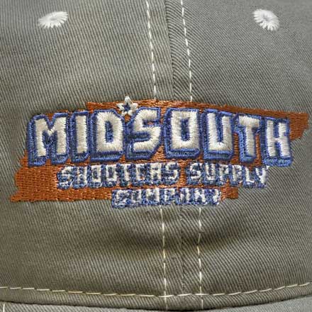 Olive Green Midsouth Shooters Throwback Snapback Hat With Vintage White Mesh Back