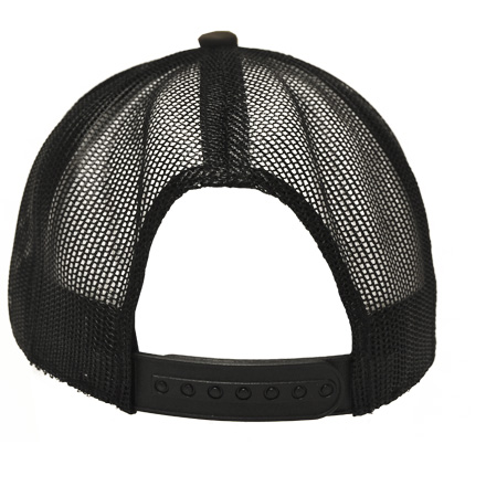 Charcoal and Black Mesh Back Structured Midsouth Shooters Snapback Hat