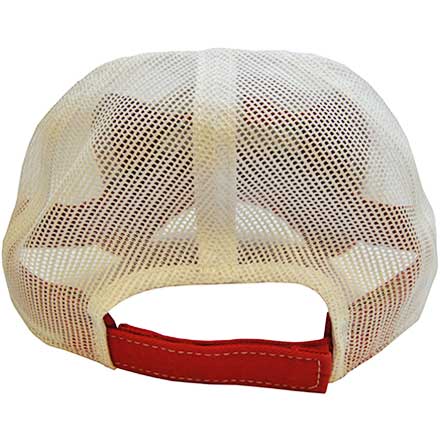 Midsouth Shooters Traditional Hat Red With White Mesh Back