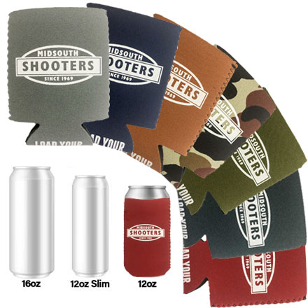 Midsouth Shooters 12oz Regular Can Coozie (Ash)