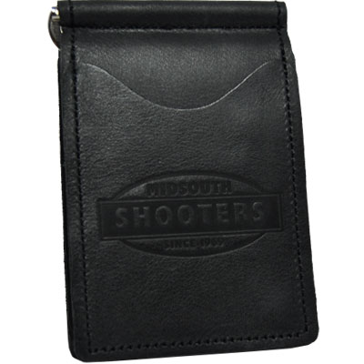 Midsouth Shooters Black Full Grain Leather Wallet