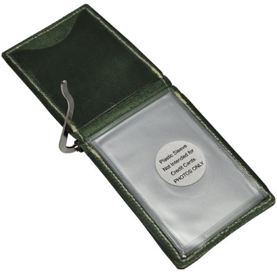 Midsouth Shooters Green Full Grain Leather Wallet