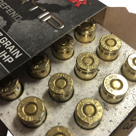 9mm 115 Grain Silvertip Hollow Point 20 Rounds