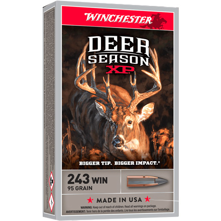 243 Winchester 95 Grain Deer Season XP 20 Rounds