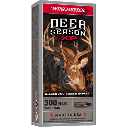 300 AAC Blackout 150 Grain Deer Season XP 20 Rounds