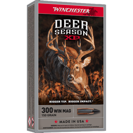 300 Winchester Magnum 150 Grain Deer Season XP 20 Rounds