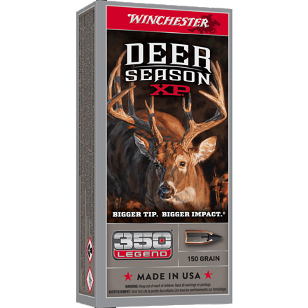 350 Legend 150 Grain Deer Season XP 20 Rounds