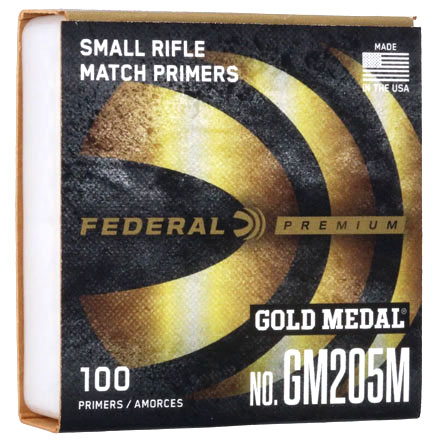 Gold Medal Small Rifle Match Primer #GM205M 1000 Count