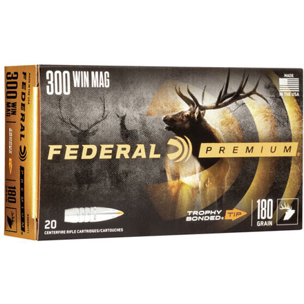 300 Winchester Mag Vital-Shok 180 Grain Trophy Bonded Tipped 20 Rounds