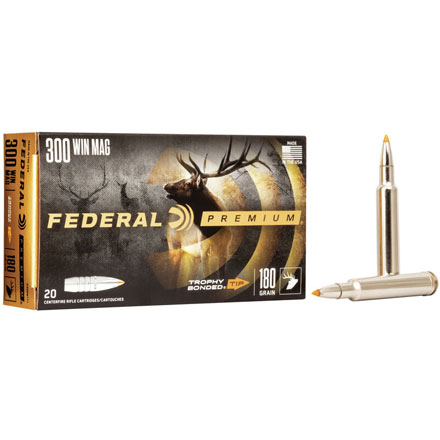 300 Winchester Mag Vital-Shok 180 Grain Trophy Bonded Tipped 20 Rounds