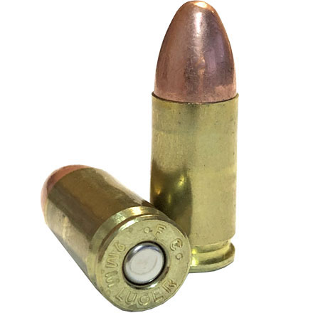 Federal Champion 9mm Luger 115 Grain Full Metal Jacket 50 Rounds