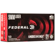 Federal American Eagle Luger Target FMJ Ammo