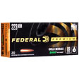Federal Sierra Match King Boat Tail Target HP Ammo