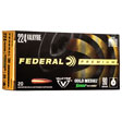 Federal Sierra Matchking Boat Tail HP Ammo