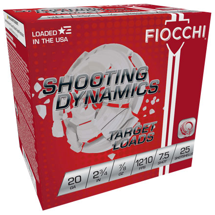 Fiocchi Shooting Dynamics 20 Gauge 2-3/4
