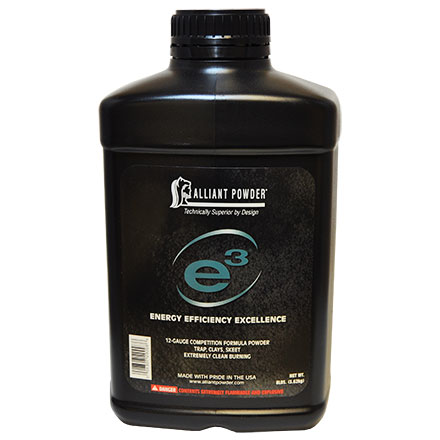 Alliant E3 Competition Grade Smokeless Target Shotshell Powder 8 Lb