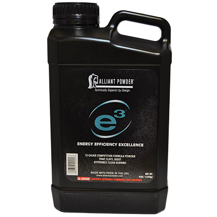 Alliant E3 Competition Grade Smokeless Target Shotshell Powder 4 Lb