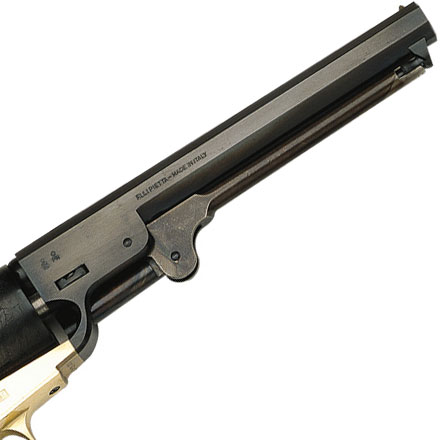 1851 Navy Black Powder Revolver 44 Caliber Walnut Grip 7.5 Inch Blued Octagonal Barrel Redi-Pak