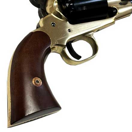 1858 Army Black Powder Revolver 44 Caliber Walnut Grip 8 Inch Blued Octagonal Barrel Redi-Pak