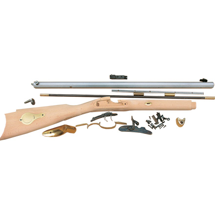 .50 Caliber 28"  St. Louis Hawken Rifle Kit / Select Raw Hardwood