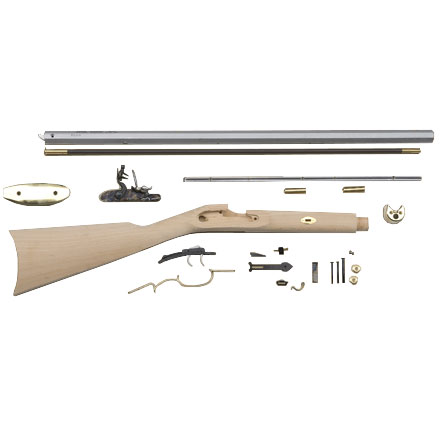 Frontier Rifle Kit 50 Caliber Percussion 28 Inch Octagonal Barrel 1:48 Twist Brass Trigger