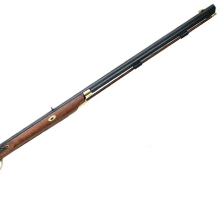 Crockett Rifle 32 Caliber Percussion 32 Inch Blued Octagonal Barrel 1:48 Twist Rate Hardwood Stock