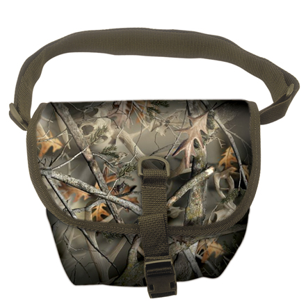 Deluxe 2-Pocket Quiet Cloth Possibles Bag In Reaper Buck Camo