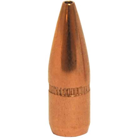 22 Caliber .224 Diameter 52 Grain Boat Tail Hollow Point With Cannelure 6000 Count