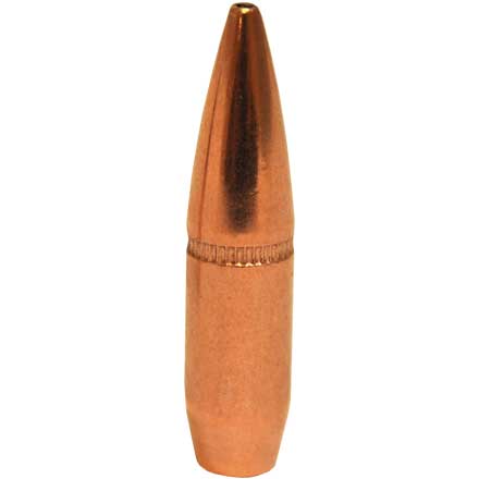 22 Caliber .224 Diameter 75 Grain Boat Tail Hollow Point With Cannelure 250 Count