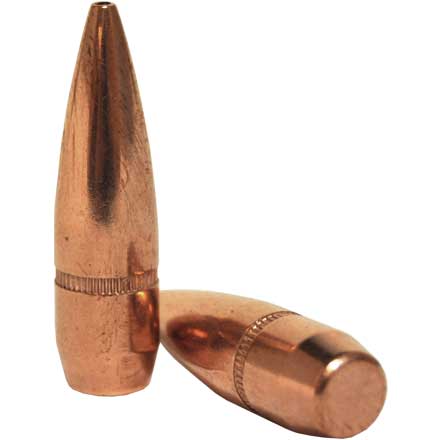 30 Caliber .308 Diameter 155 Grain Boat Tail Hollow Point With Cannelure 2000 Count