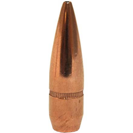 30 Caliber .308 Diameter 155 Grain Boat Tail Hollow Point With Cannelure 2000 Count