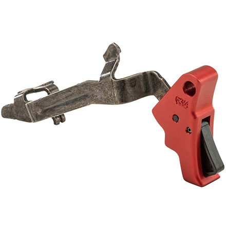 Red Glock Action Enhancement Trigger with Gen 3 Factory Trigger Bar