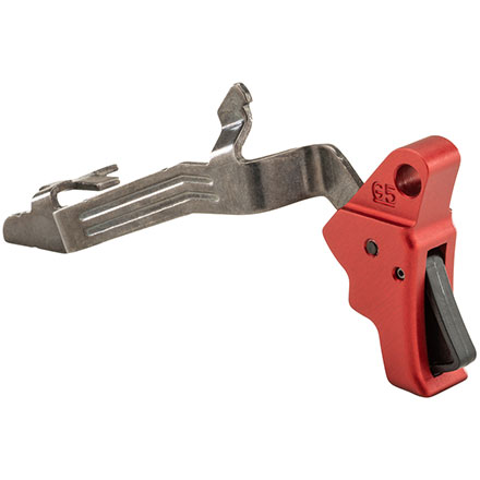 Glock Gen 5 Action Enhancement Trigger with Apex Bar Red