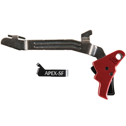 Action Enhancement Trigger Kit for Slim Frame Glocks Red