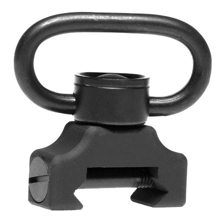 Troy Ind. Rail Mount Sling Swivel Socket Adapter W/Quick Det. Sling Swivel AR-15 Aluminum BLK