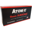 Atomic Subsonic Bonded HP Ammo