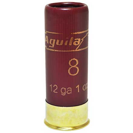 Aguila 12 Gauge 2-3/4" 1 oz 1200 fps #8 Shot 25 Rounds