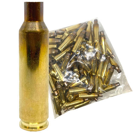 Alpha Munitions .308 Winchester Brass, Small Rifle Primer (Qty 100):  Precision Brass Cases for Reloading