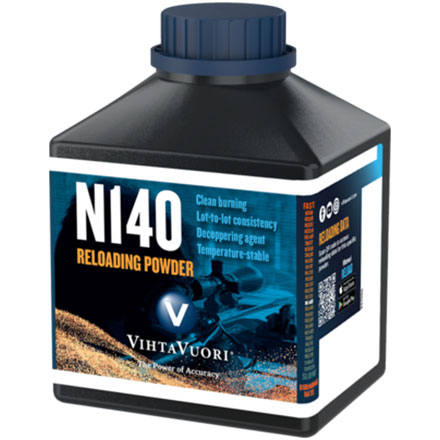 VihtaVuori N140 Smokeless Rifle Powder 1 Lb