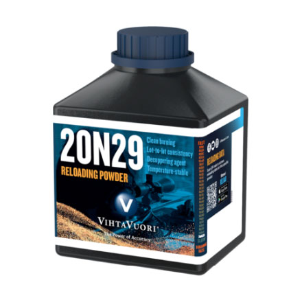 VihtaVuori 20N29 Smokeless Rifle Powder 1 Lb