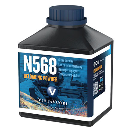 VihtaVuori N568 Smokeless Rifle Powder 1 Lb