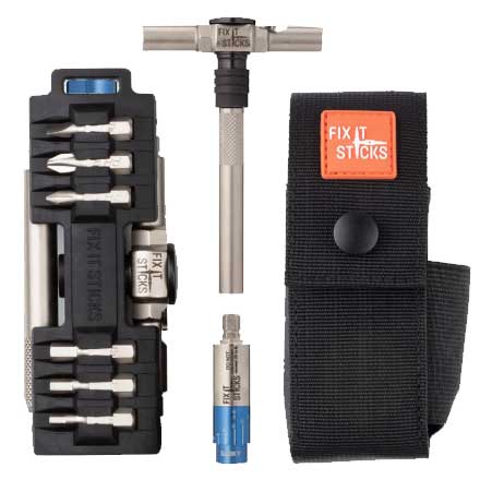 Fix It Sticks Compact Ratcheting Multi Tool With Mini All-In-One Torque Driver 6-25