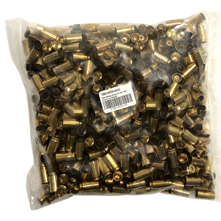 Range Brass 40 S&W  Cleaned and Deprimed 500 Count  by Weight