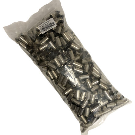 No Bull Brass 40 S&W Nickel Plated  500 Count  by Weight