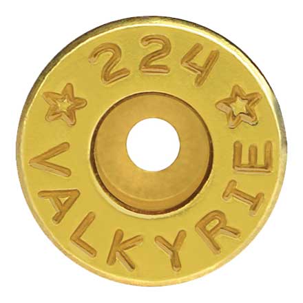 224 Valkyrie Unprimed Rifle Brass 250 Count