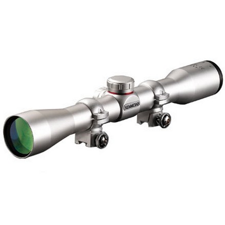 22 Mag 3-9x32mm Truplex Reticle With Rings Silver Finish
