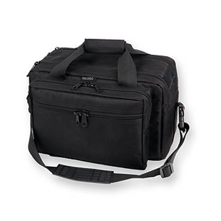 Range Bag With Pistol Rug (X-Large Deluxe) Black